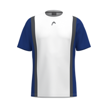 Lade das Bild in den Galerie-Viewer, Head Club 25 T-Shirt Herren weiß/royal (für TV Geislar)