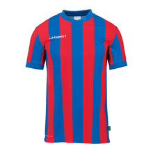Lade das Bild in den Galerie-Viewer, Retro Stripe Shirt blau/rot (für FC Pech)
