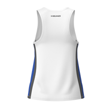 Lade das Bild in den Galerie-Viewer, Head Club Tank Top weiß/royal junior (für TV Geislar)
